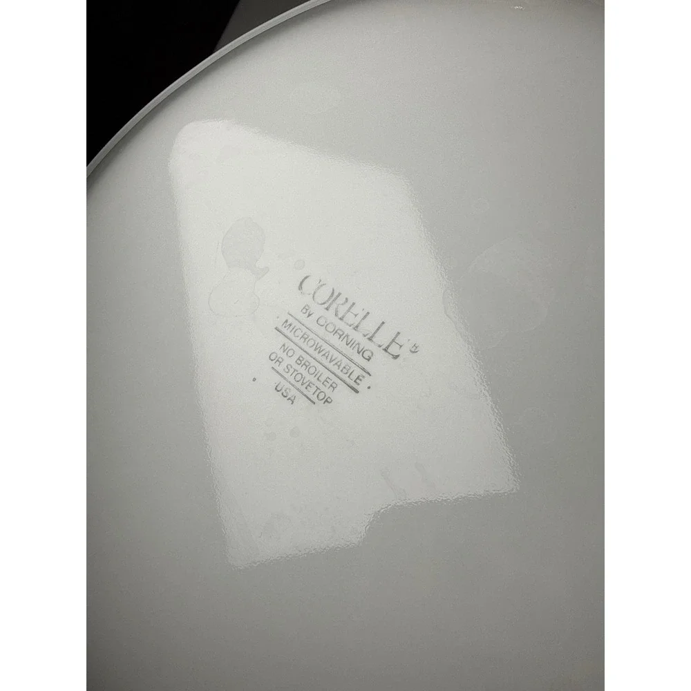 Corelle by Corning 1991 Statue of Liberty American Flag Dinner Plate 10.25 in